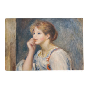 Pierre-Auguste Renoir - Woman with a Letter Placemat
