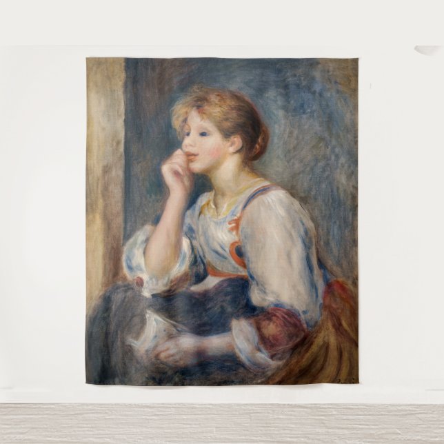 Pierre-Auguste Renoir - Woman with a Letter Tapestry (Front)