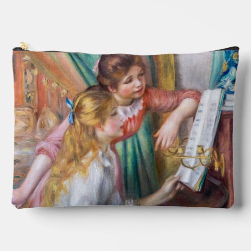 Pierre Auguste Renoir _ Young Girls at the Piano Accessory Pouch