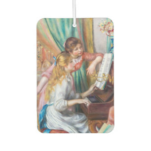 Pierre Auguste Renoir - Young Girls at the Piano Air Freshener
