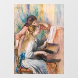 Pierre Auguste Renoir - Young Girls at the Piano Floor Decals