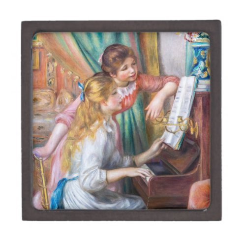 Pierre Auguste Renoir _ Young Girls at the Piano Gift Box
