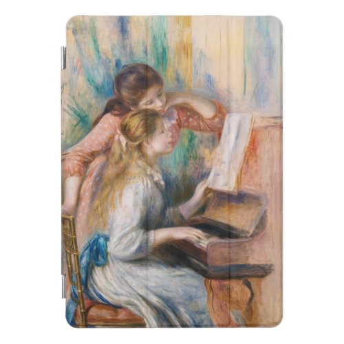 Pierre Auguste Renoir _ Young Girls at the Piano iPad Pro Cover