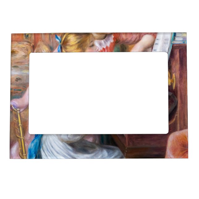Pierre Auguste Renoir - Young Girls at the Piano Magnetic Frame (Front)