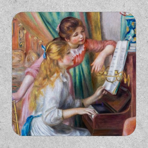 Pierre Auguste Renoir _ Young Girls at the Piano Patch