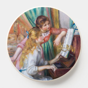 Pierre Auguste Renoir - Young Girls at the Piano PopSocket