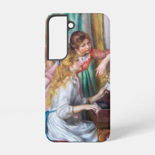 Pierre Auguste Renoir _ Young Girls at the Piano Samsung Galaxy S22 Case