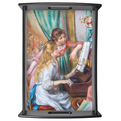 Pierre Auguste Renoir _ Young Girls at the Piano Serving Tray