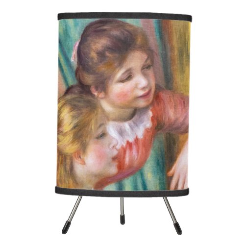 Pierre Auguste Renoir _ Young Girls at the Piano Tripod Lamp