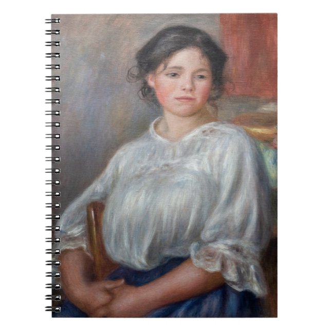 Pierre-Auguste Renoir - Young Woman Seated Notebook (Front)