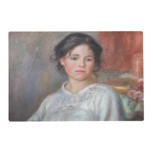 Pierre-Auguste Renoir - Young Woman Seated Placemat
