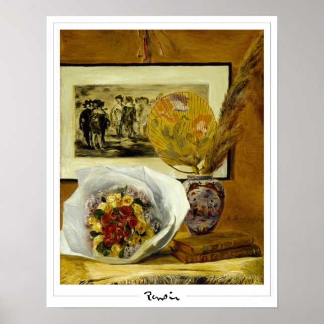 Pierre-Auguste Renoir Zedign Art Poster #4 (Front)