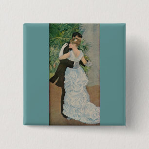 Pierre-Auguste Renoir's Dance in the Town (1883) Button