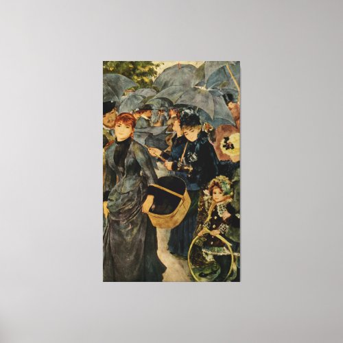 Pierre_Auguste Renoirs The Umbrellas 1883 Canvas Print