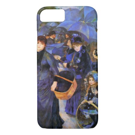 Pierre Auguste Renoir's "umbrellas" Iphone 7 Case