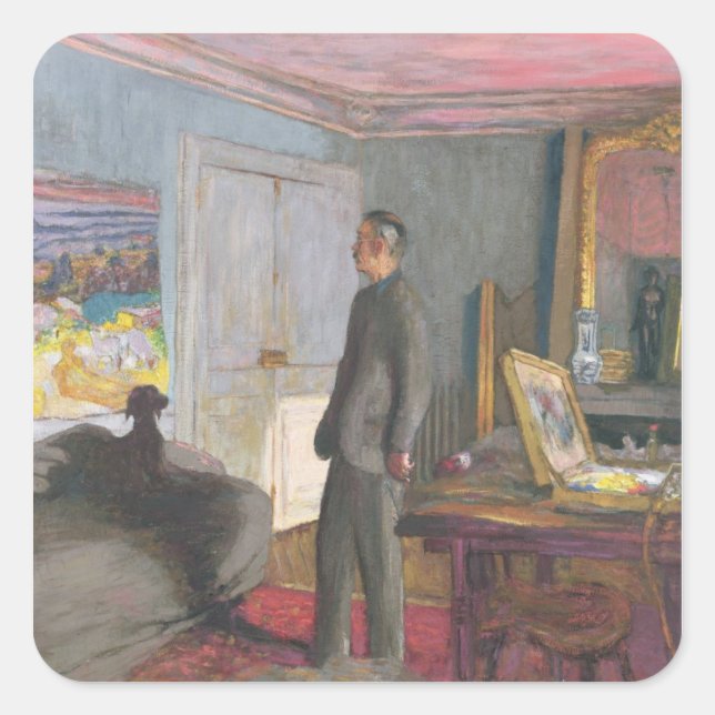 Pierre Bonnard  1935 Square Sticker (Front)