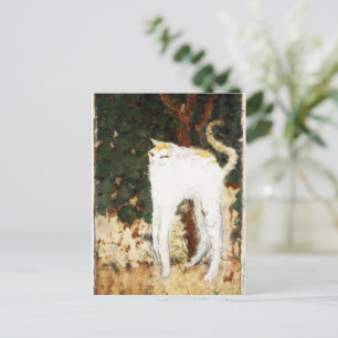 Pierre Bonnard, The White Cat, 1894 Postcard