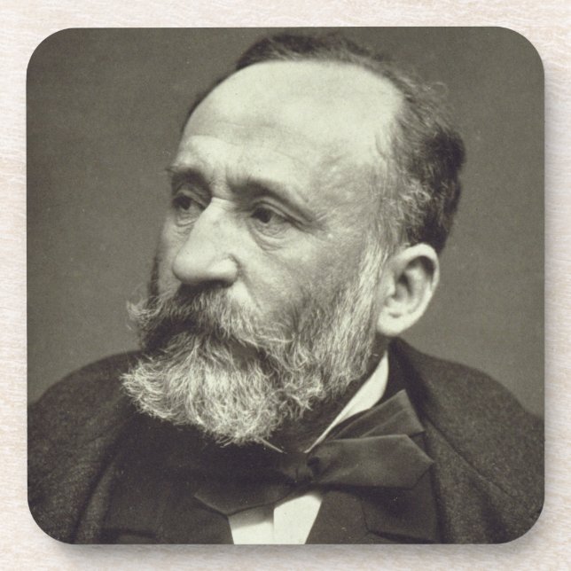 Pierre Cecile Puvis de Chavannes (1824-98), from ' Drink Coaster (Front)