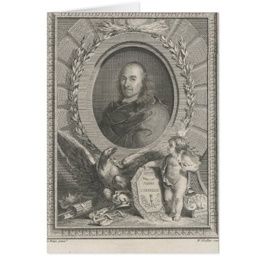 Pierre Corneille French playwright Cards (Front)