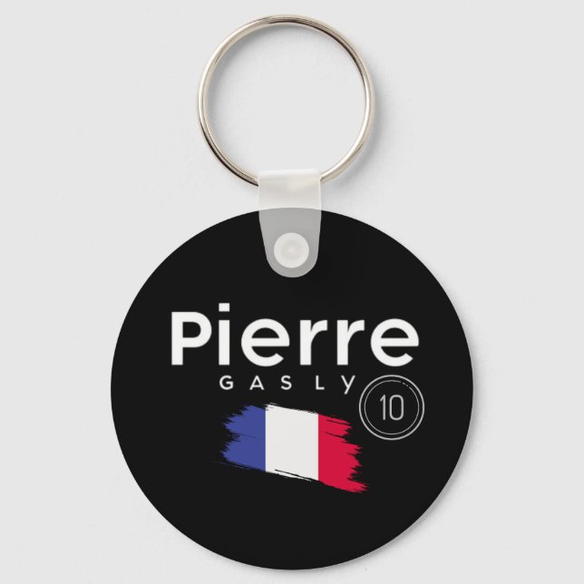 Pierre Gasly, formula 1, racing driver Keychain (Front)