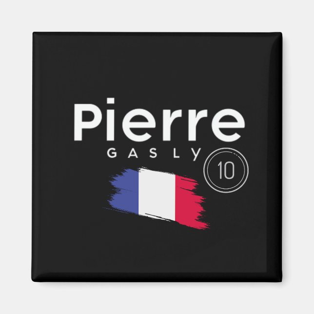 Pierre Gasly, formula 1, racing driver Magnet (Front)