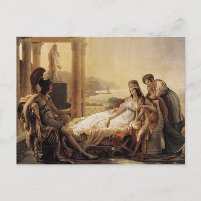 Pierre Guerin-Misfortunes of the Trojan city Postcard (Front)