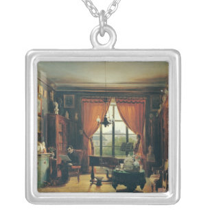 Pierre-Joseph-Guillaume Zimmermann Silver Plated Necklace