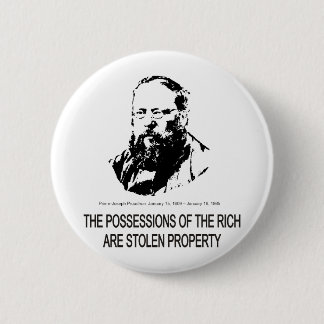 Pierre-Joseph Proudhon Pinback Button