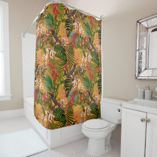 pierre-joseph+redouté,vintage+flowers,french+farmh shower curtain