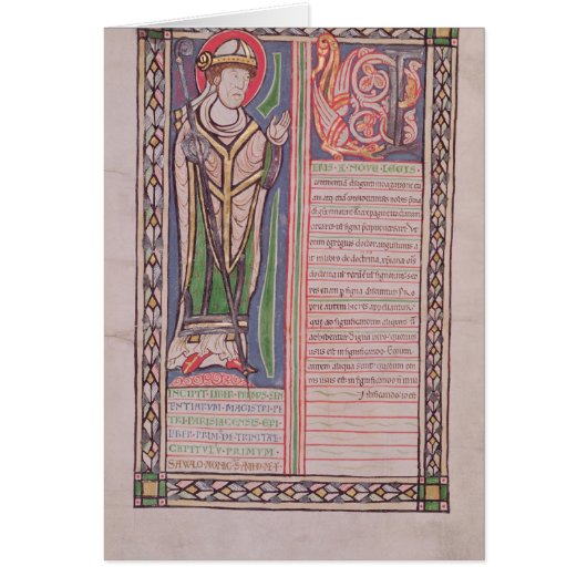 Pierre Lombard Bishop of Paris Cards (Front)