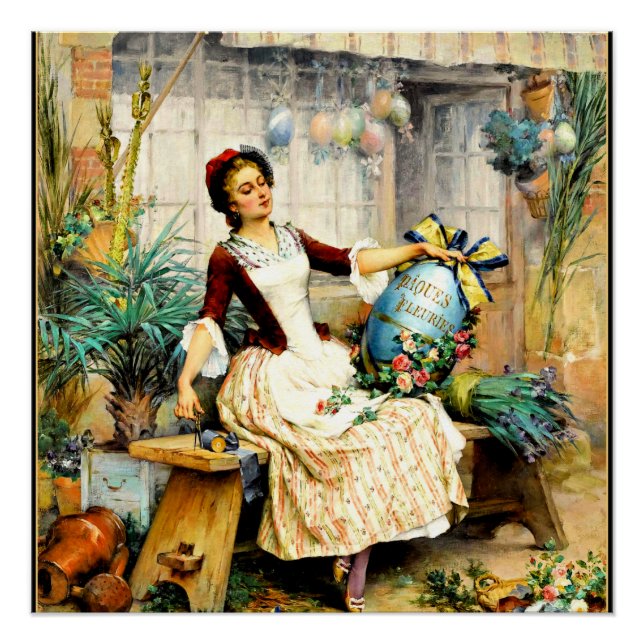 Pierre Outin - The Easter Egg, fine art, Poster (Front)