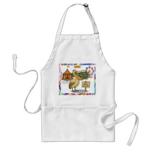 Pierre pelican's brilliant beak adult apron