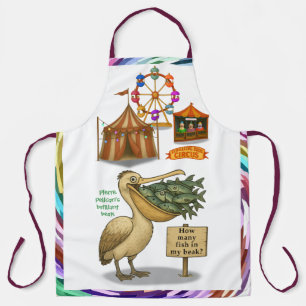 Pierre pelican's brilliant beak apron
