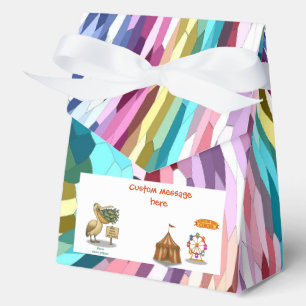 Pierre pelican's brilliant beak favor boxes