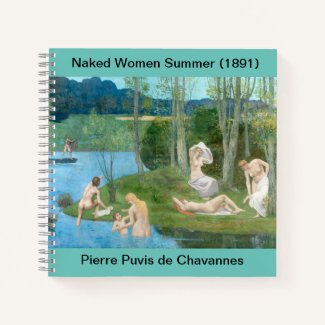 Pierre Puvis de Chavannes Naked Women Summer 1891