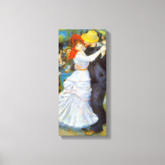 Pierre Renoir - Dance at Bougival Canvas Print