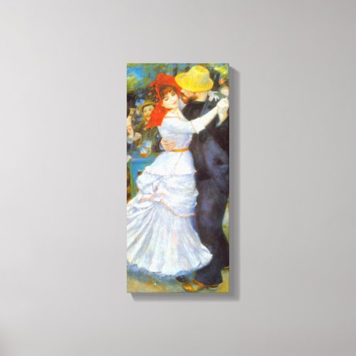 Pierre Renoir _ Dance at Bougival Canvas Print