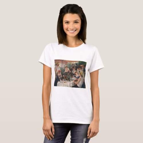 PIERRE RENOIR _ Luncheon of the Boating Party 1881 T_Shirt