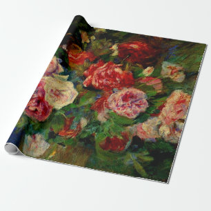 Pierre Renoir's painting, Roses, Wrapping Paper