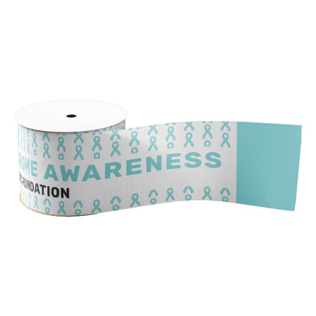 Pierre Robin Syndrome Awareness Pattern Ribbon (Spool)