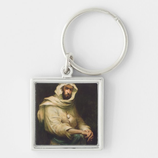 Pierre Savorgnan de Brazza  1886 Keychain (Front)