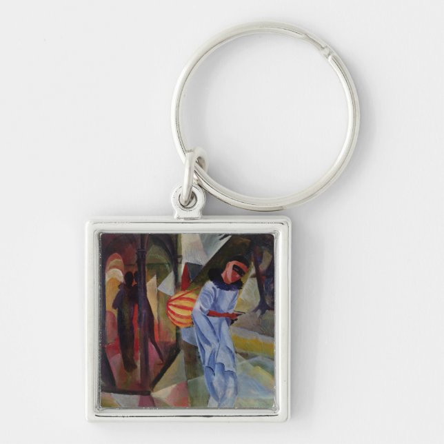 Pierrot, 1913 keychain (Front)