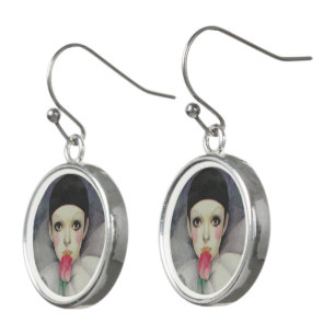 Pierrot 1980s earrings