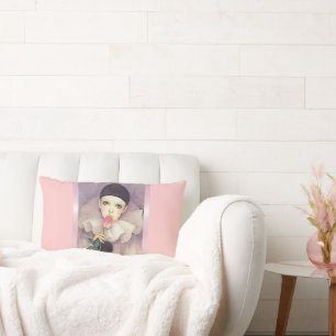 Pierrot 1980s lumbar pillow