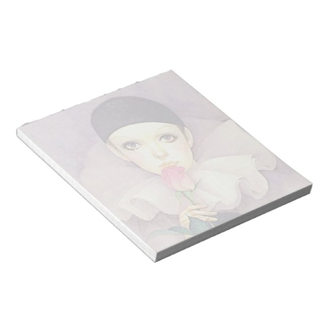 Pierrot 1980s notepad (Angled)