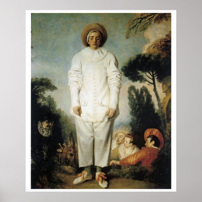 Pierrot: Gilles Poster (Front)