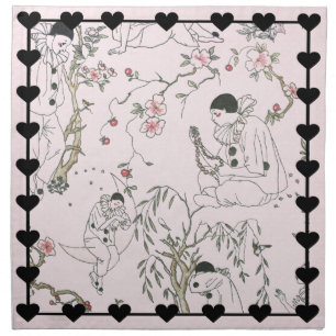 Pierrot's Dream Cloth Napkin