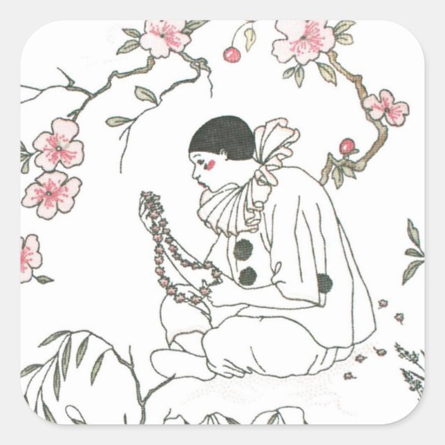 Pierrot's Dream Sticker (Front)