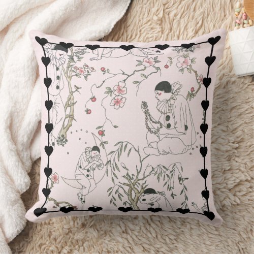 Pierrots Dream Throw Pillow