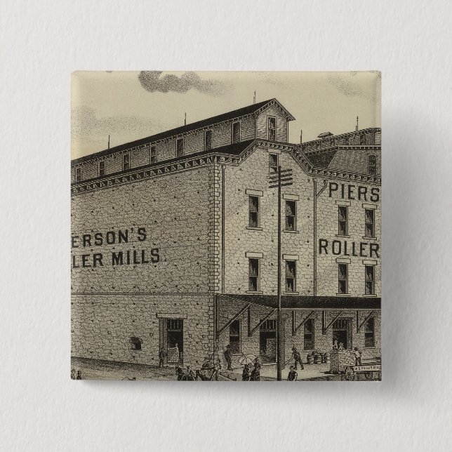 Pierson's Sons Pinback Button (Front)